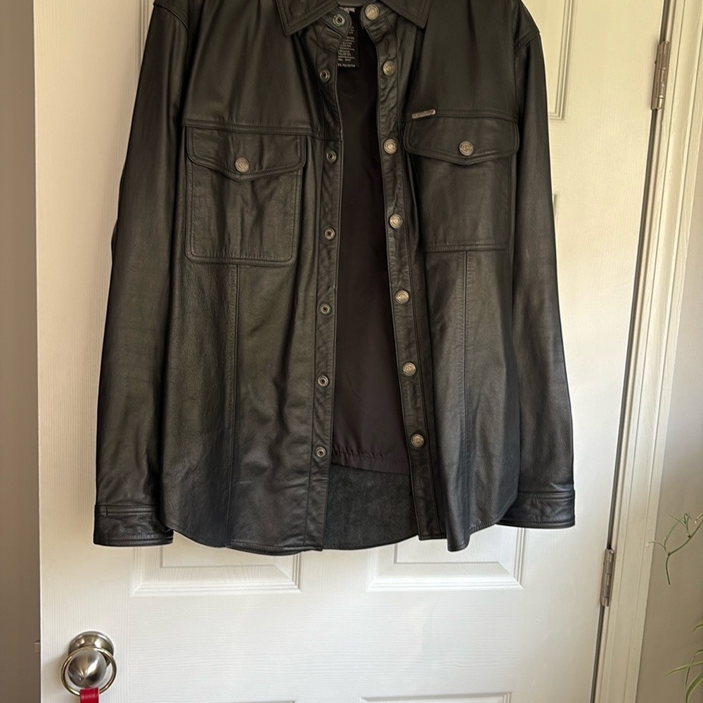 Harley-Davidson Black Lightweight Shirt Jacket
